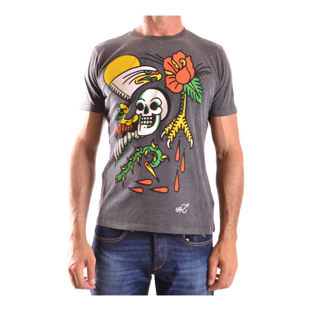 Diesel - Tops > T-Shirts - Gray - Diesel - Modalova