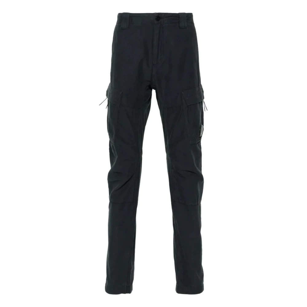 C.P. Company Blauwe Cargobroek met Lensmotief Blue Heren