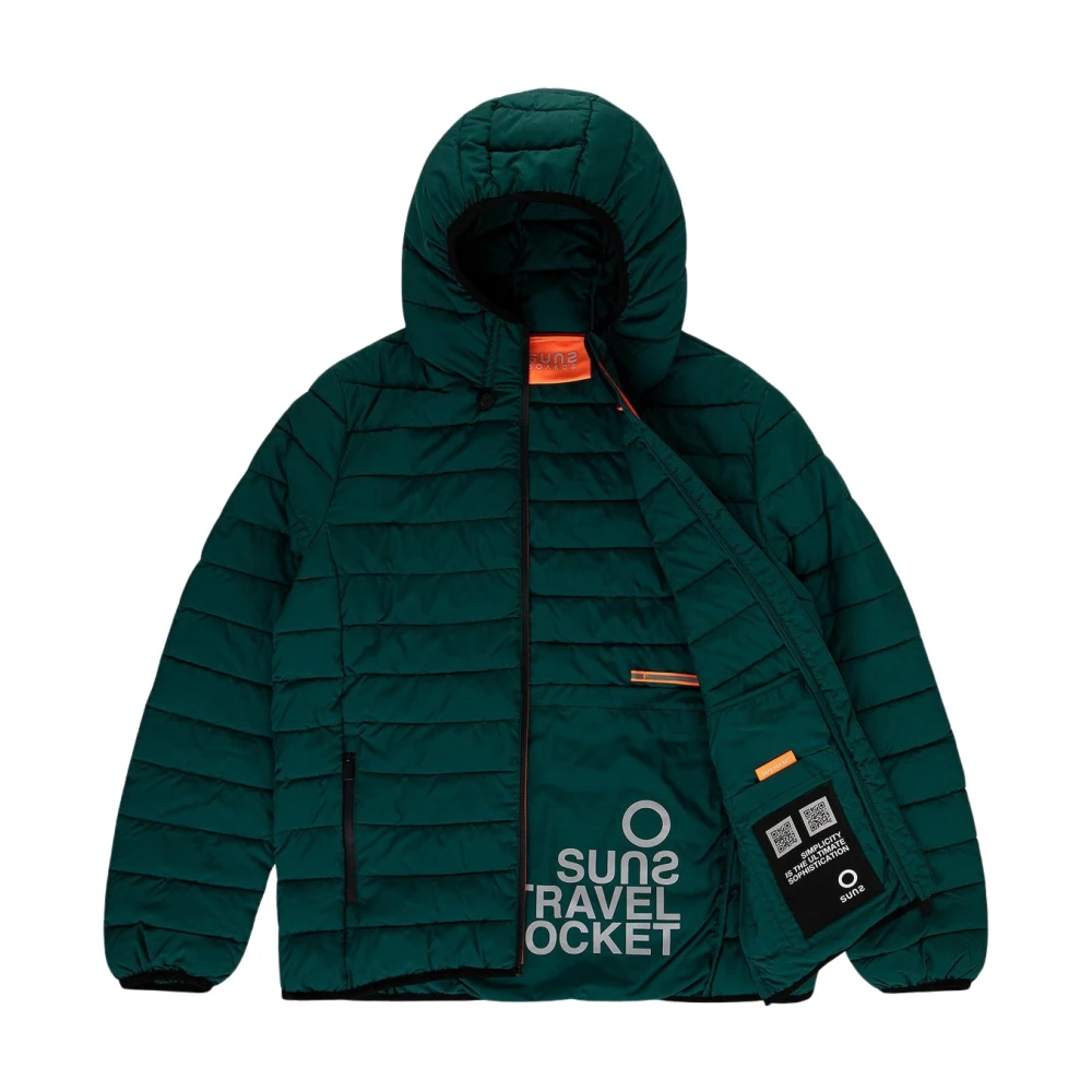 Suns Stijlvolle Jas Green Heren