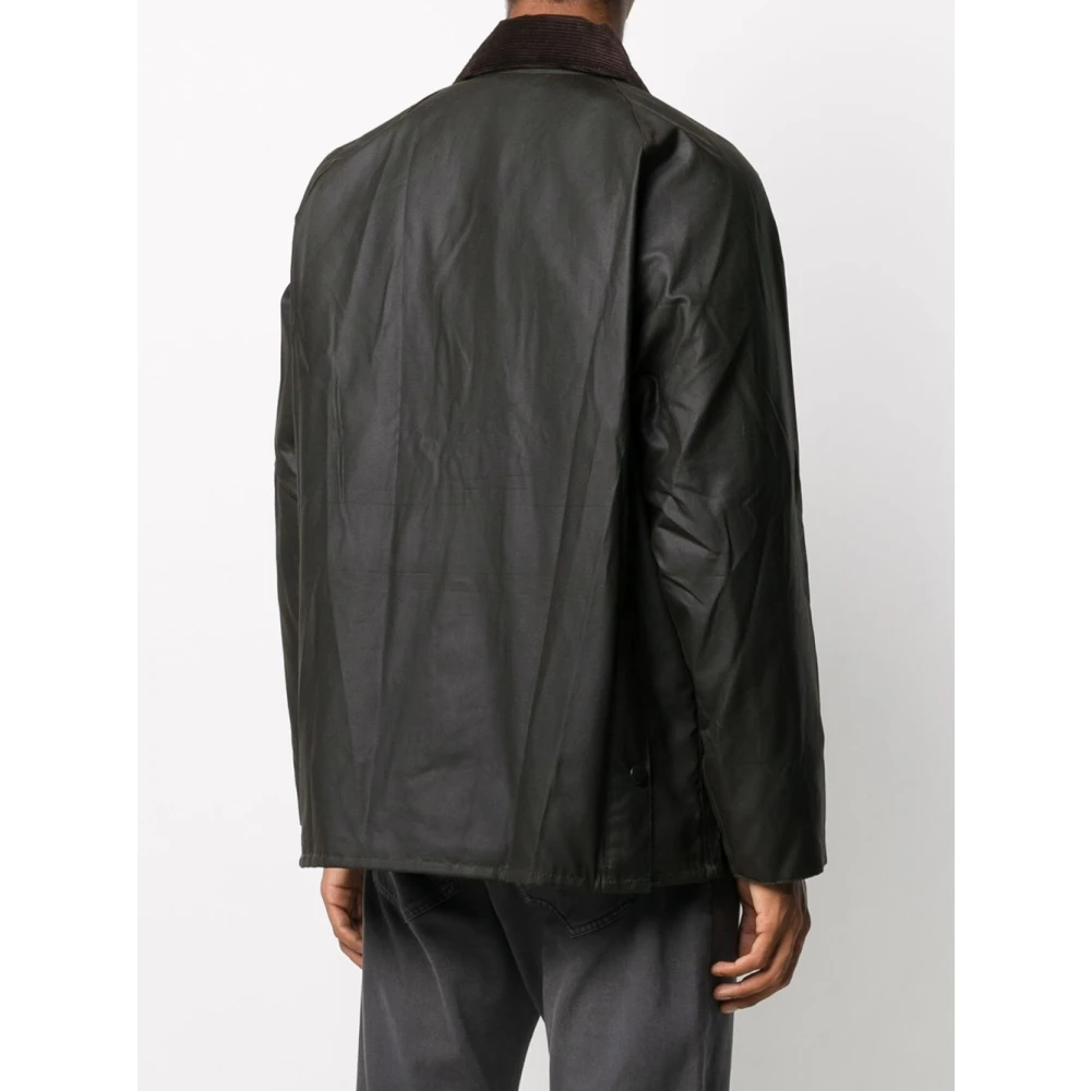 Barbour Gewaxte Parka Bedale Sage Green Heren