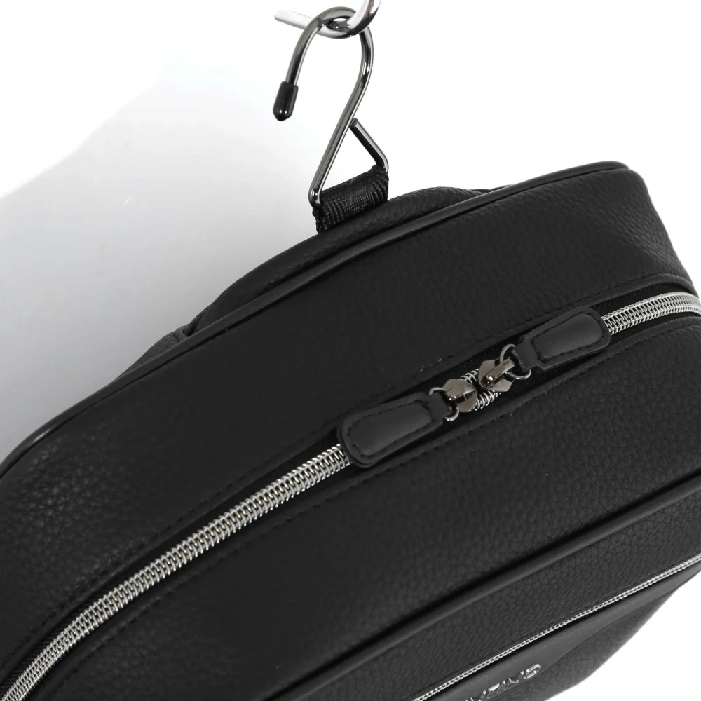 Valentino by Mario Valentino Efeo Heren Schoudertas Black Unisex