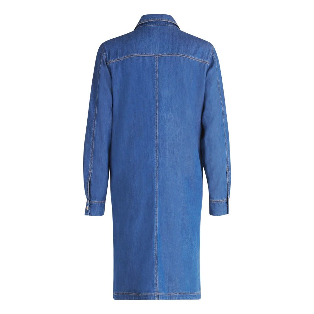 Betty Barclay Knoopsluiting Jurk Blue Dames