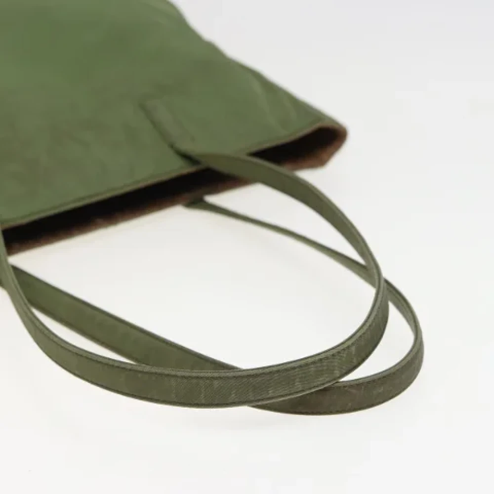 Prada Vintage Pre-owned Nylon totes Brown Dames