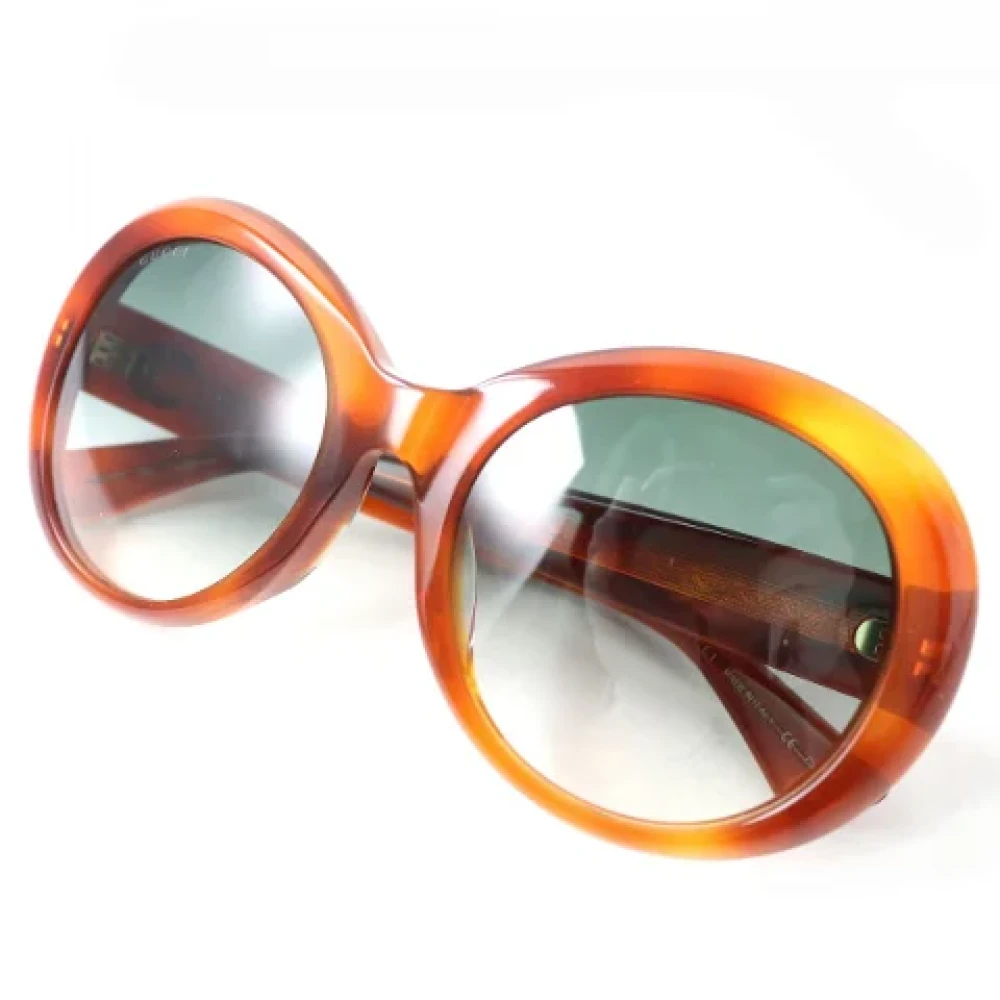 Gucci Vintage Pre-owned Glass sunglasses Brown Dames