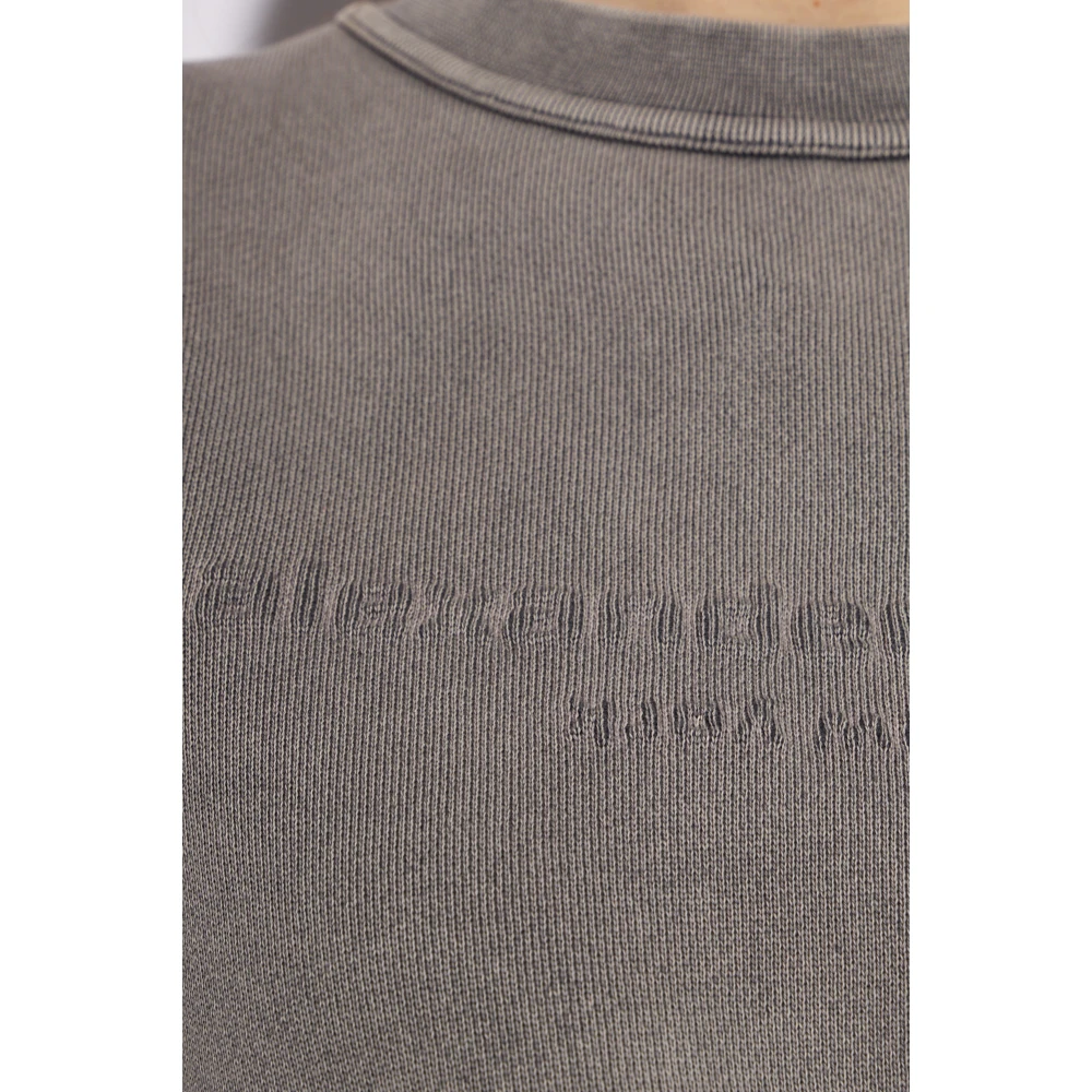 alexander wang Sweatshirt met logo Gray Dames