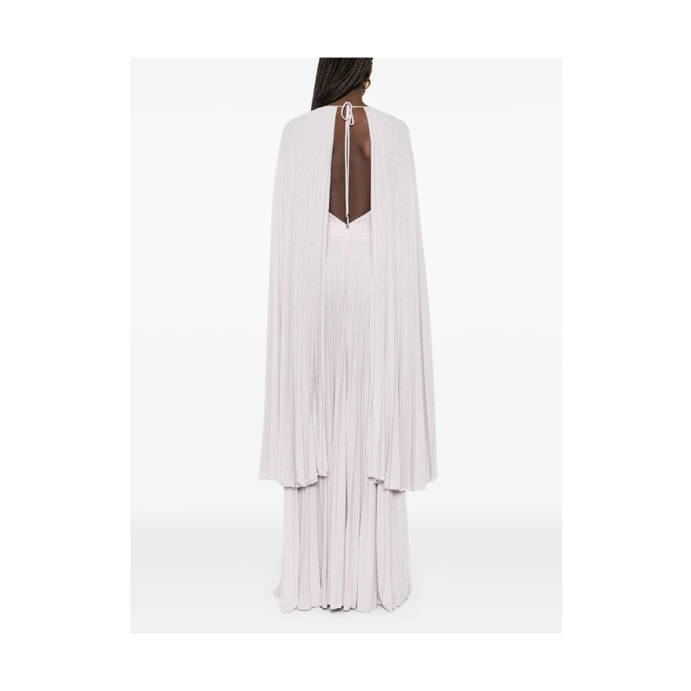 Elisabetta Franchi Stijlvolle Jurk Abr1351E2 544 Beige Dames