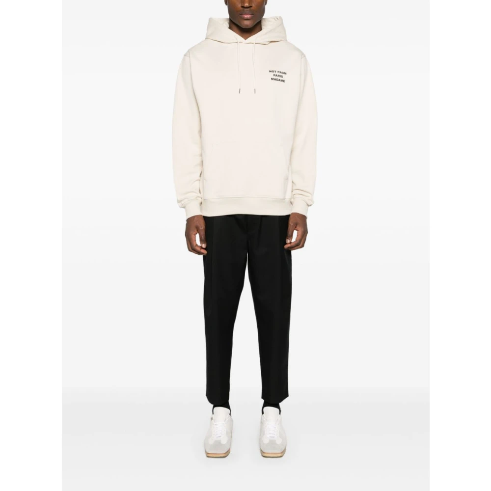 Drole de Monsieur Witte Sweater voor Mannen White Heren