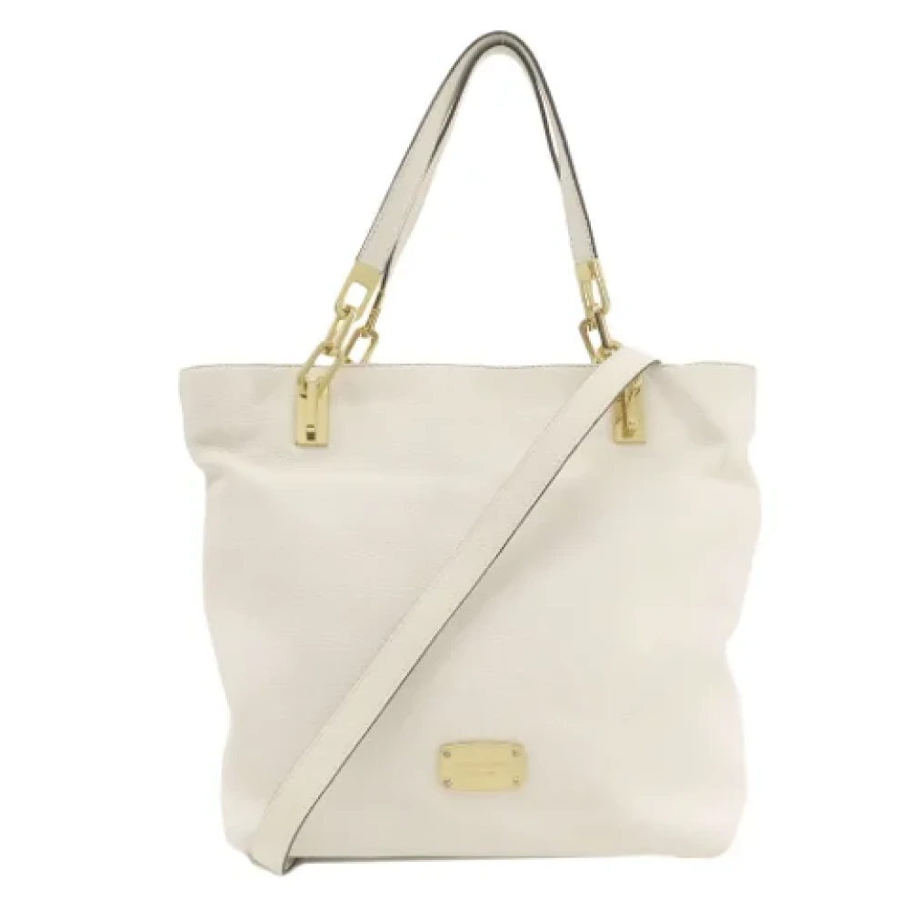 Michael Kors Pre-owned Fabric totes White Dames