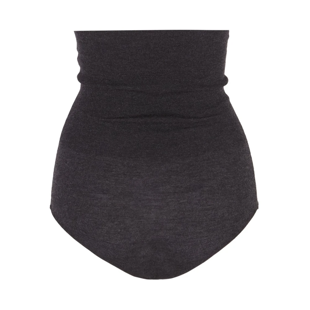 Cortana Hoge Taille Cashmere Culotte Black Dames