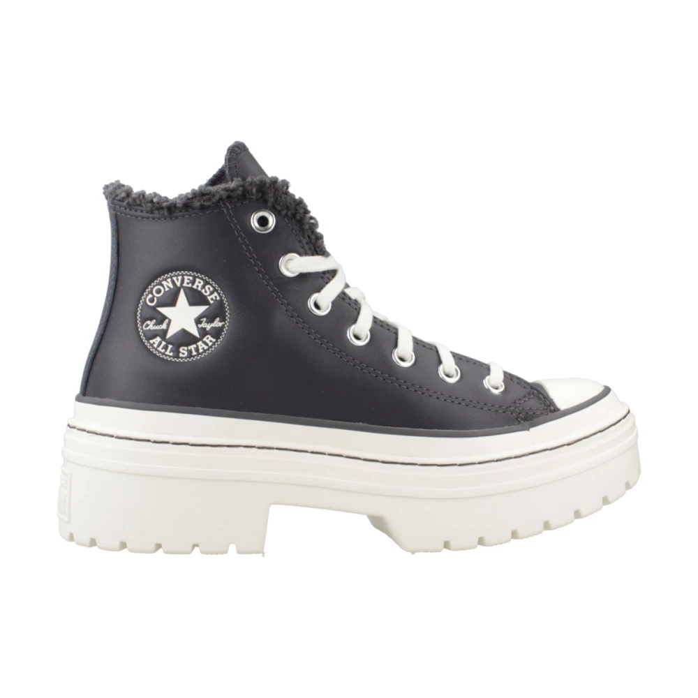 Converse Hoge Sneakers met Profielzool Dames Schoenen Blauw