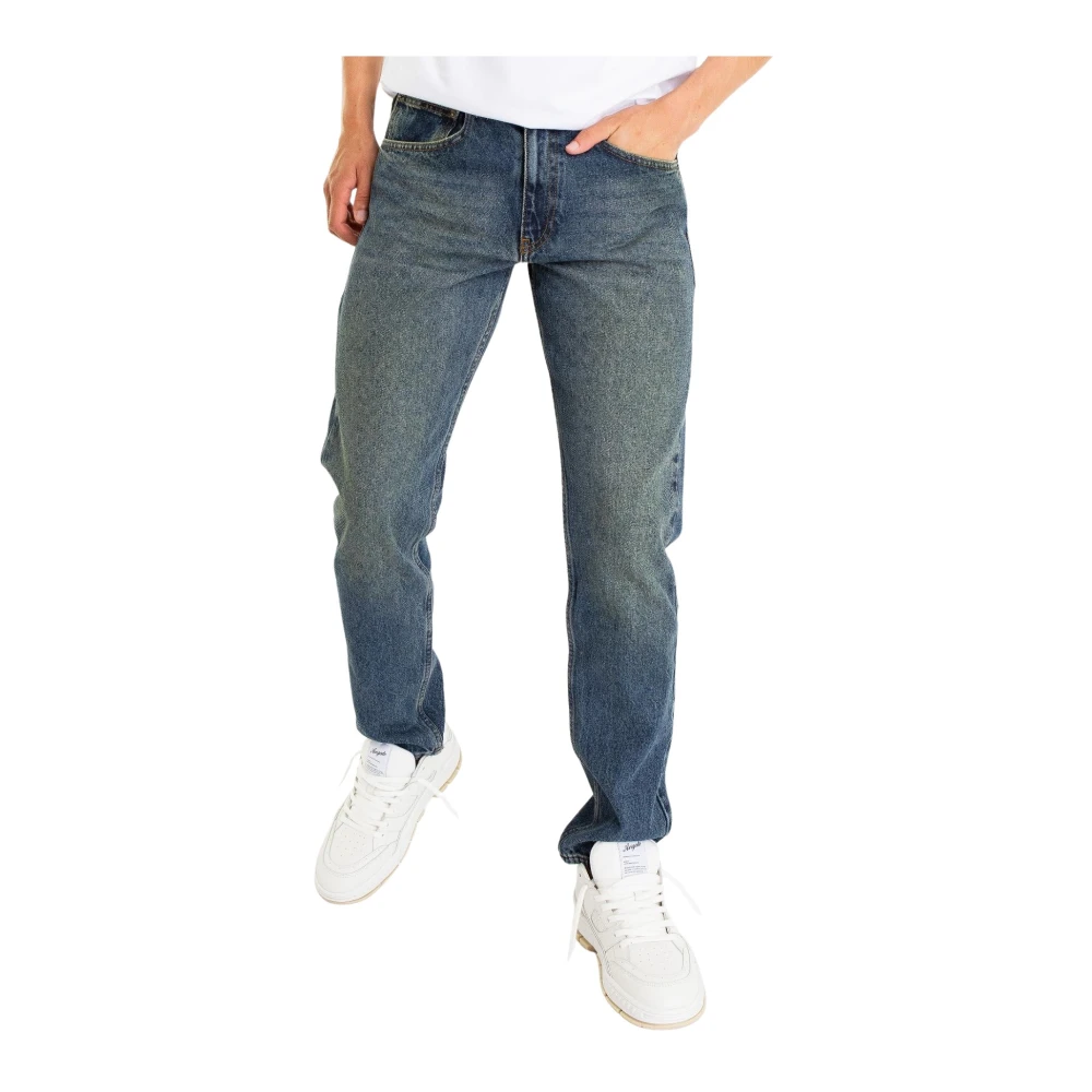 FLÂNEUR Slim Mörk Indigo Jeans Blue, Herr