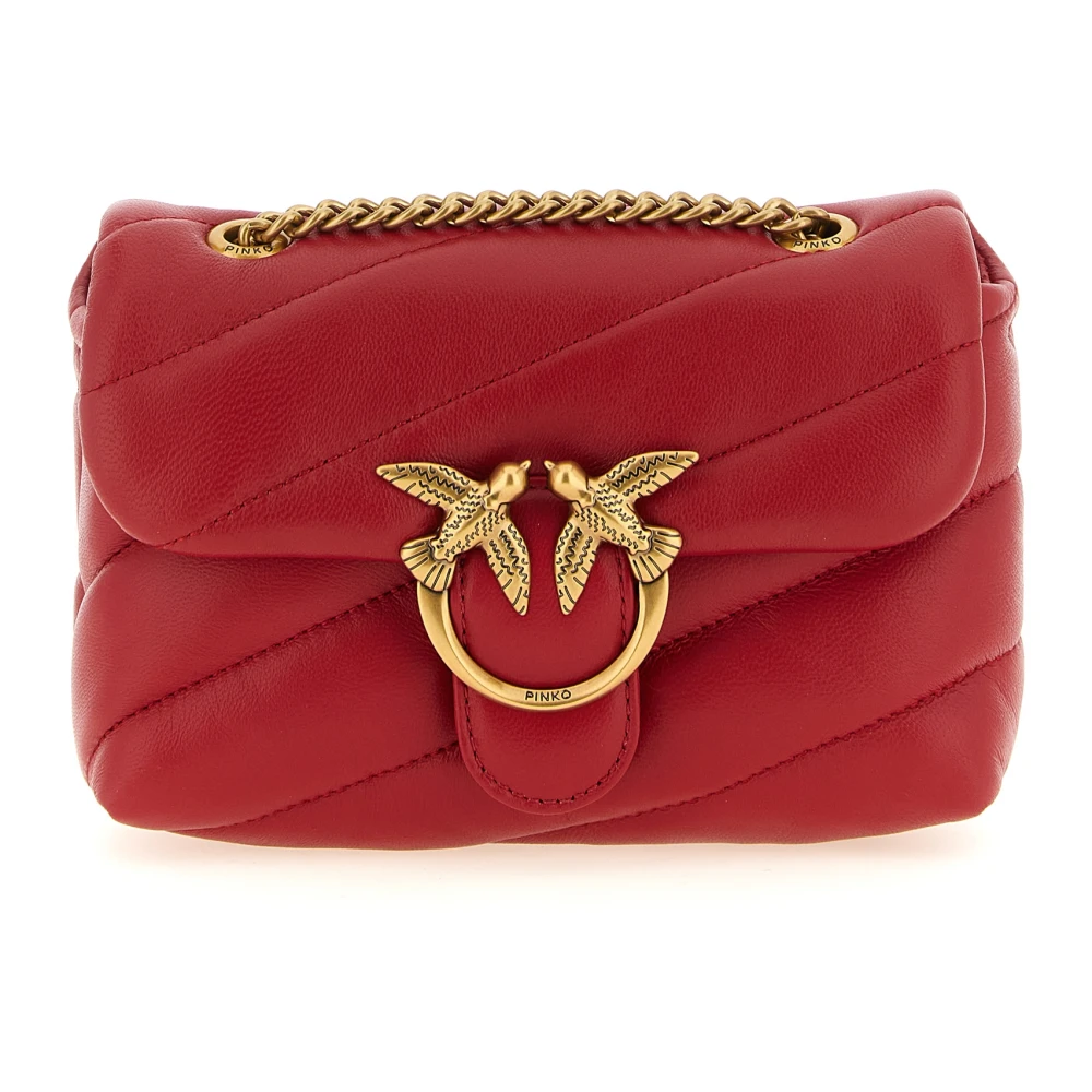Pinko Donna Rosso Borse, Taglia Unica, New,