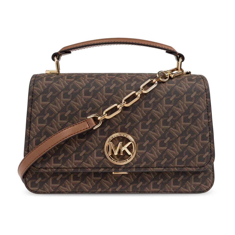 Michael Kors Delancey schoudertas Brown Dames