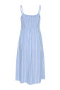robe-a-rayures-bleues-et-blanches