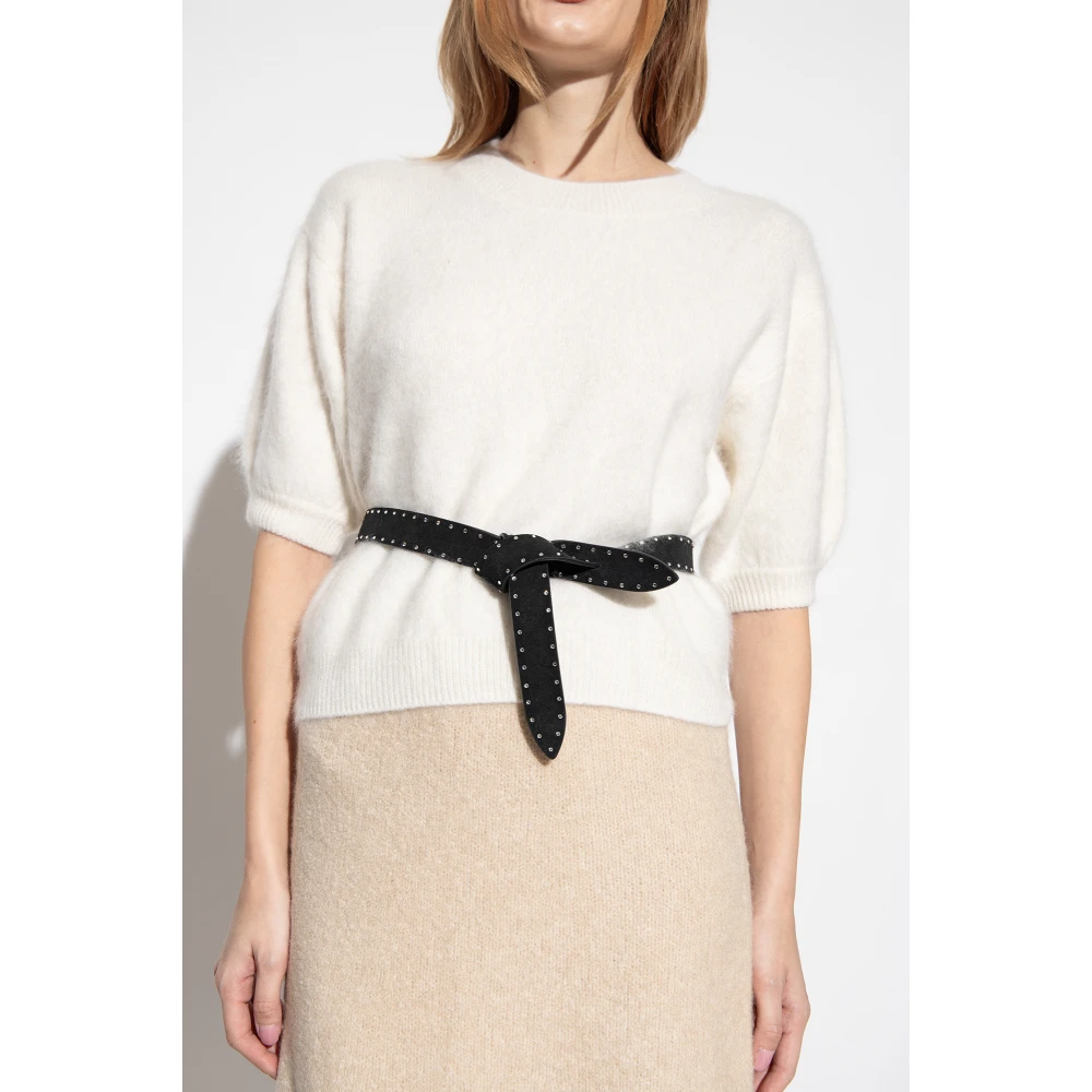 Isabel marant Lecce suède riem Black Dames
