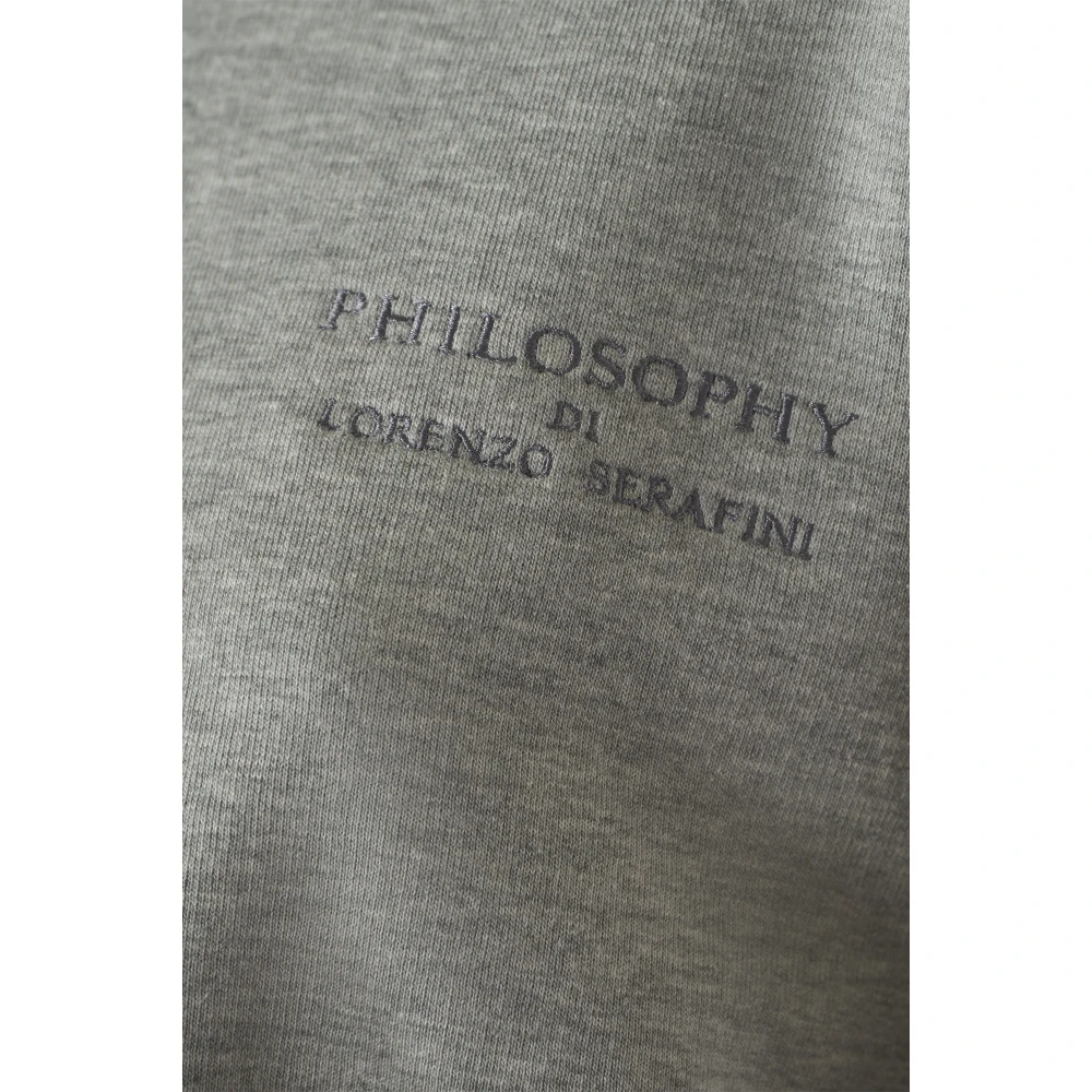 Philosophy di Lorenzo Serafini Grijze Sweater Collectie Gray Dames