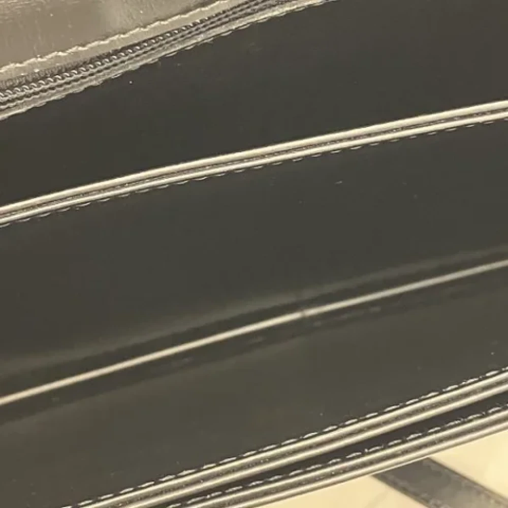 Louis Vuitton Vintage Pre-owned Leather shoulder-bags Black Dames