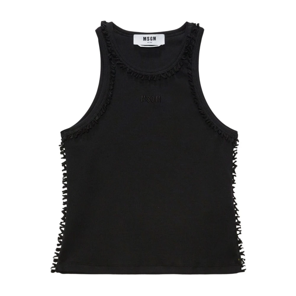 Tops > Sleeveless Tops - - Msgm - Modalova