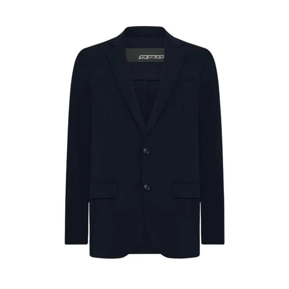 Rrd Surflex Blazer - Male - Blazers - Blue - 2XL - Suits