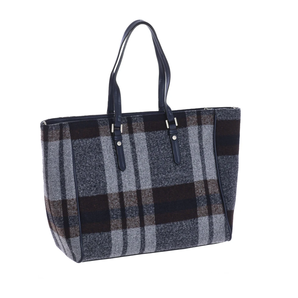 U.s. Polo Assn. Synthetische Shopper Tas met Ritssluiting Gray Dames