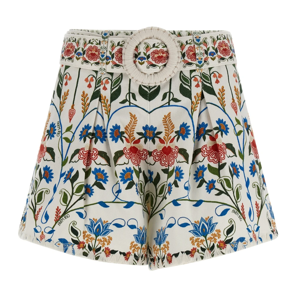 Farm Rio Women's Multicolor Fraga Shorts - Short Shorts - W26 - Shorts