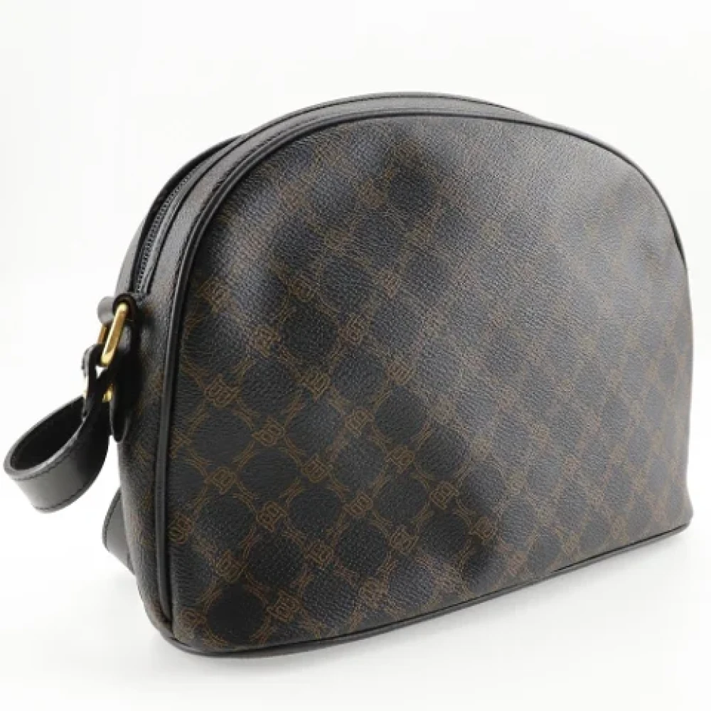 Bally Pre-owned Canvas shoulder-bags Black Dames