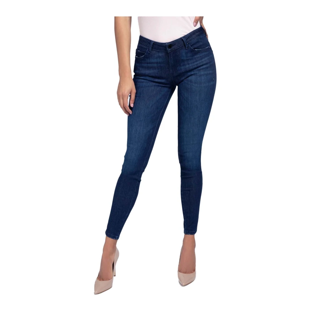 Guess Skinny Jeans Blue Dames