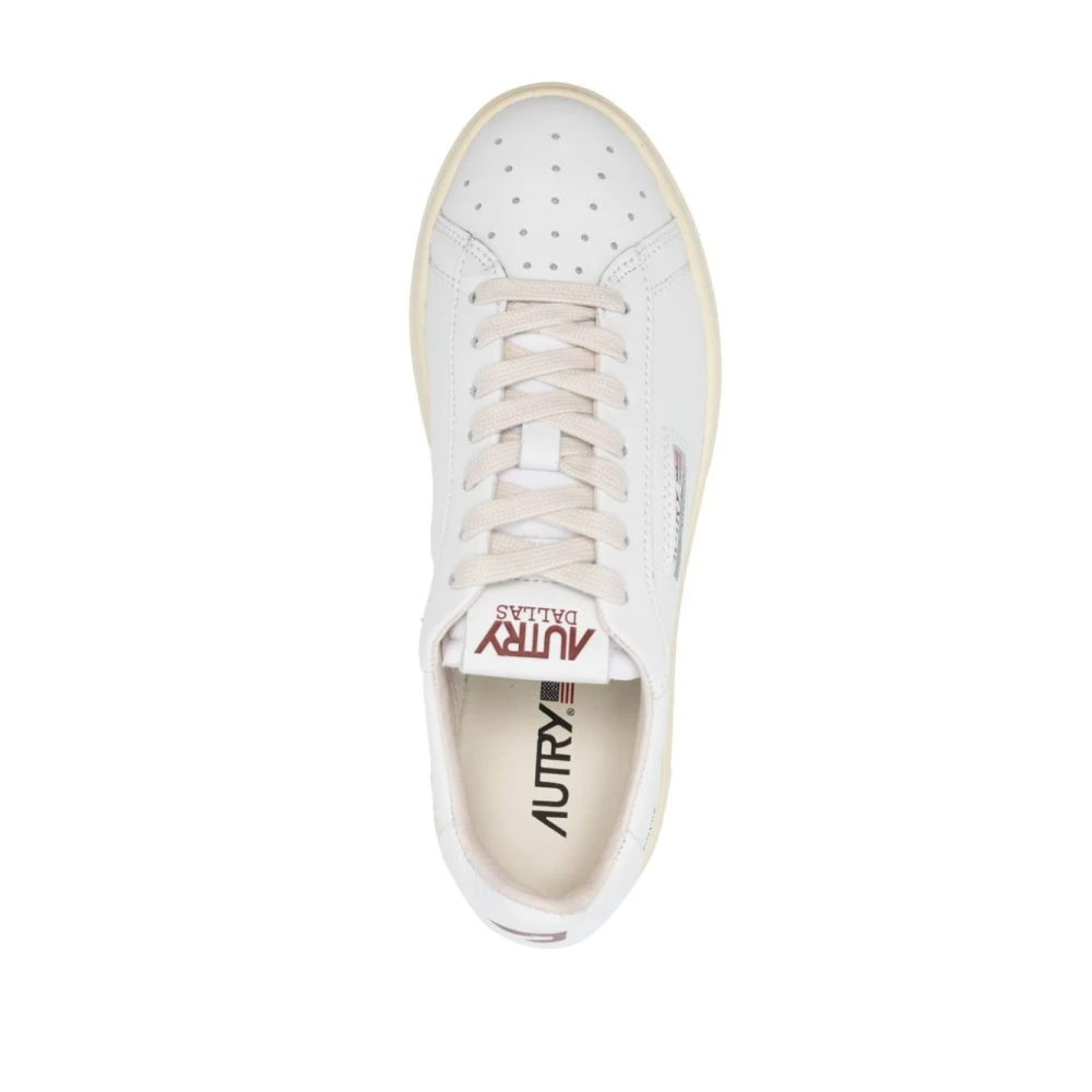 Autry Lage Leren Sneakers voor Vrouwen White Dames