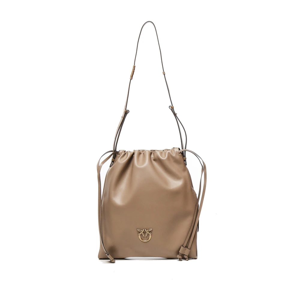 Pinko Women's Brown Bucket Bags