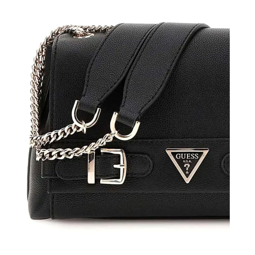 Guess Eco Ali Schoudertas Zwart Black Dames