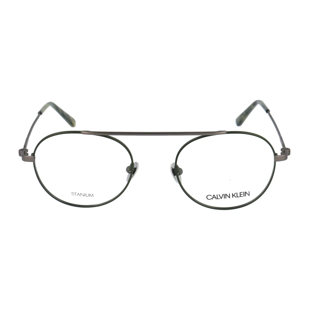 Calvin Klein Men's Gray Glasses, 50 Mm, Optical Glasses