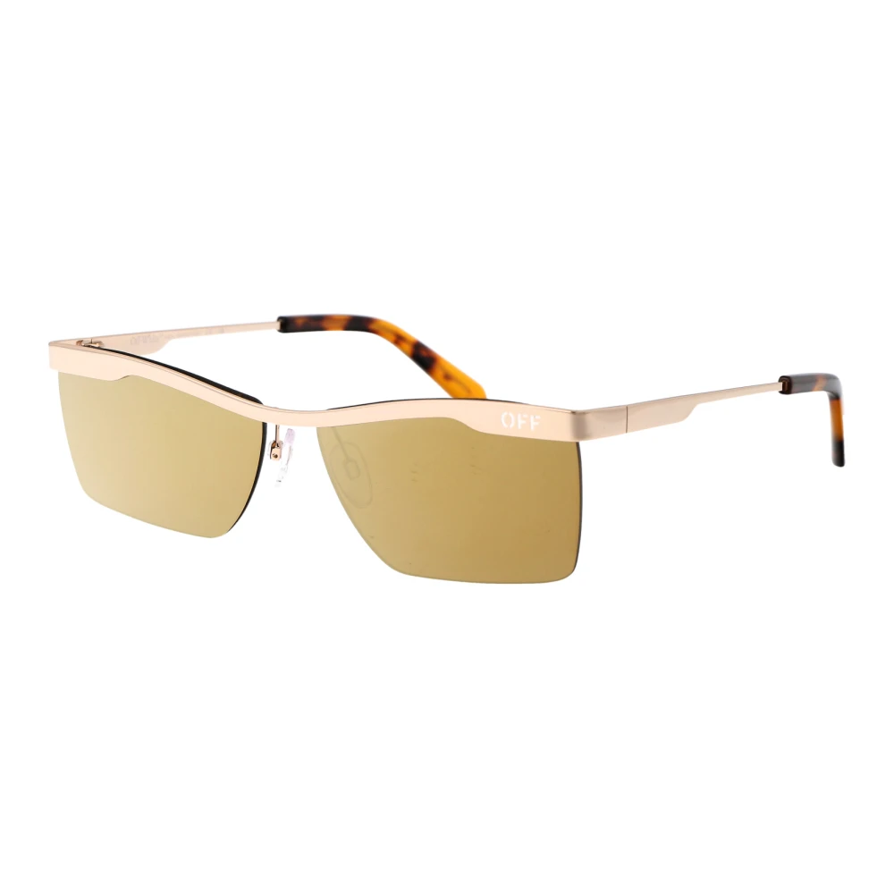 Off White Yellow Accessories, Unisex,, Rimini Sunglasses For Sunny Days Medium
