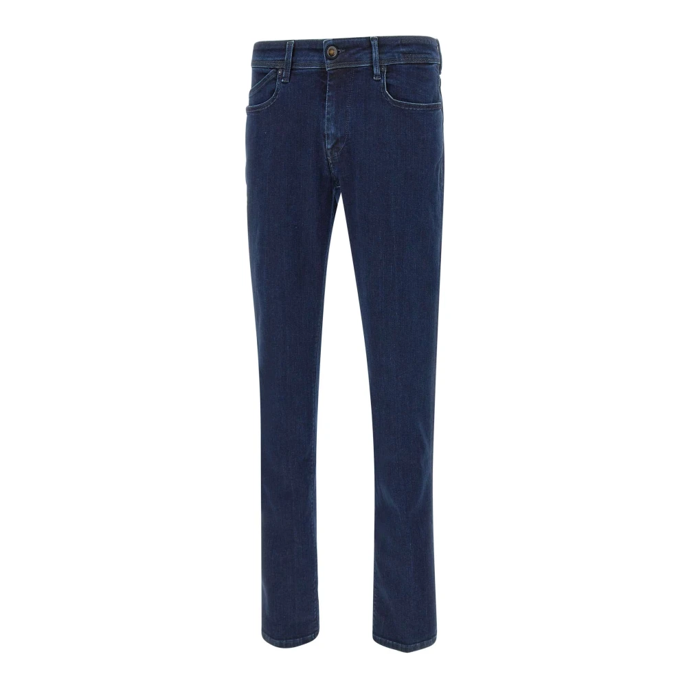 Re-Hash Men's Blue Slim Fit Jeans, W35, Stylish Jeans