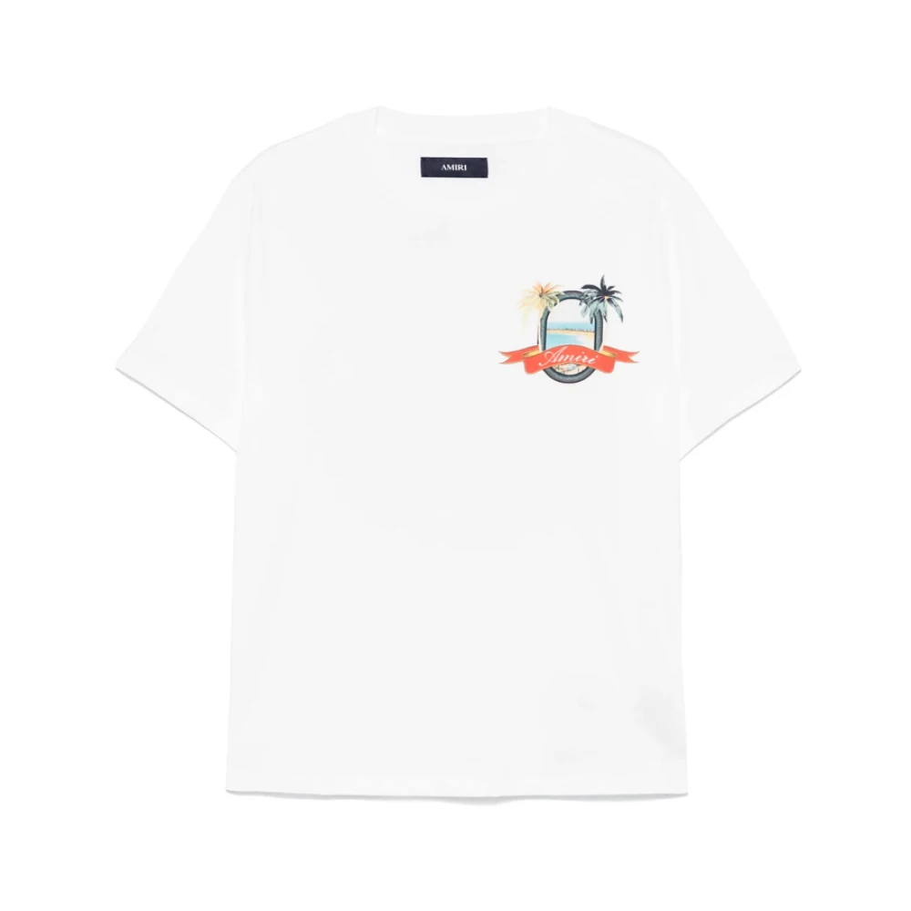 Amiri - Tops > T-Shirts - White - Amiri - Modalova