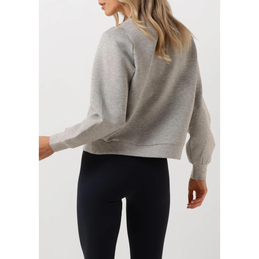 Selected Femme Lichtgrijze V-hals trui Gray Dames