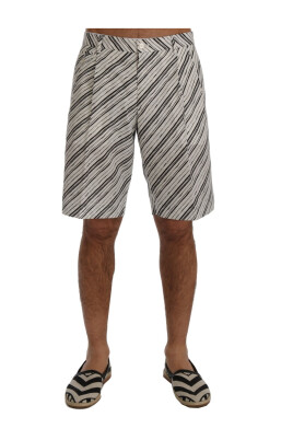 elegant-striped-cotton-linen-shorts
