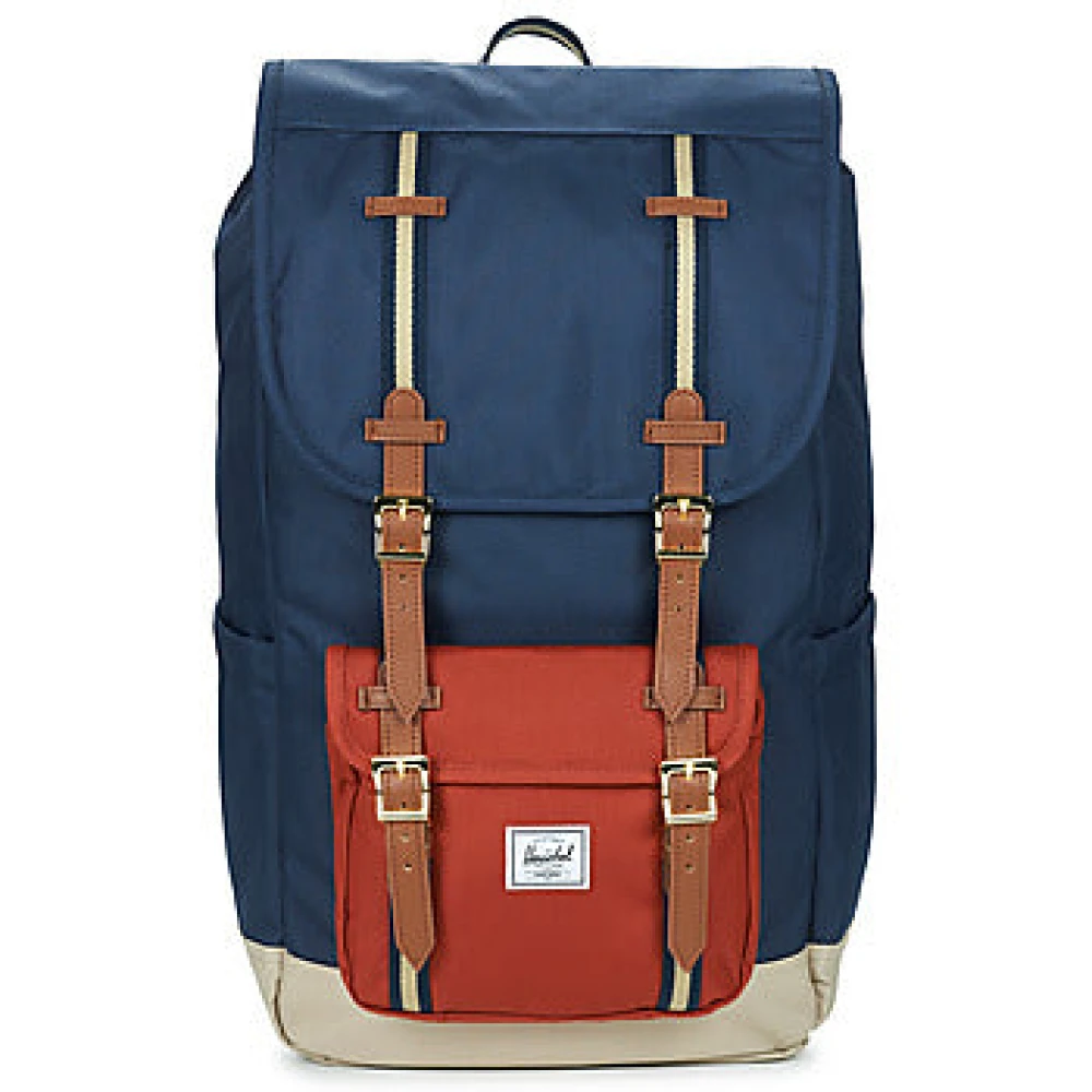 Herschel Blauwe Little America rugzak voor vrouwen Blue Dames