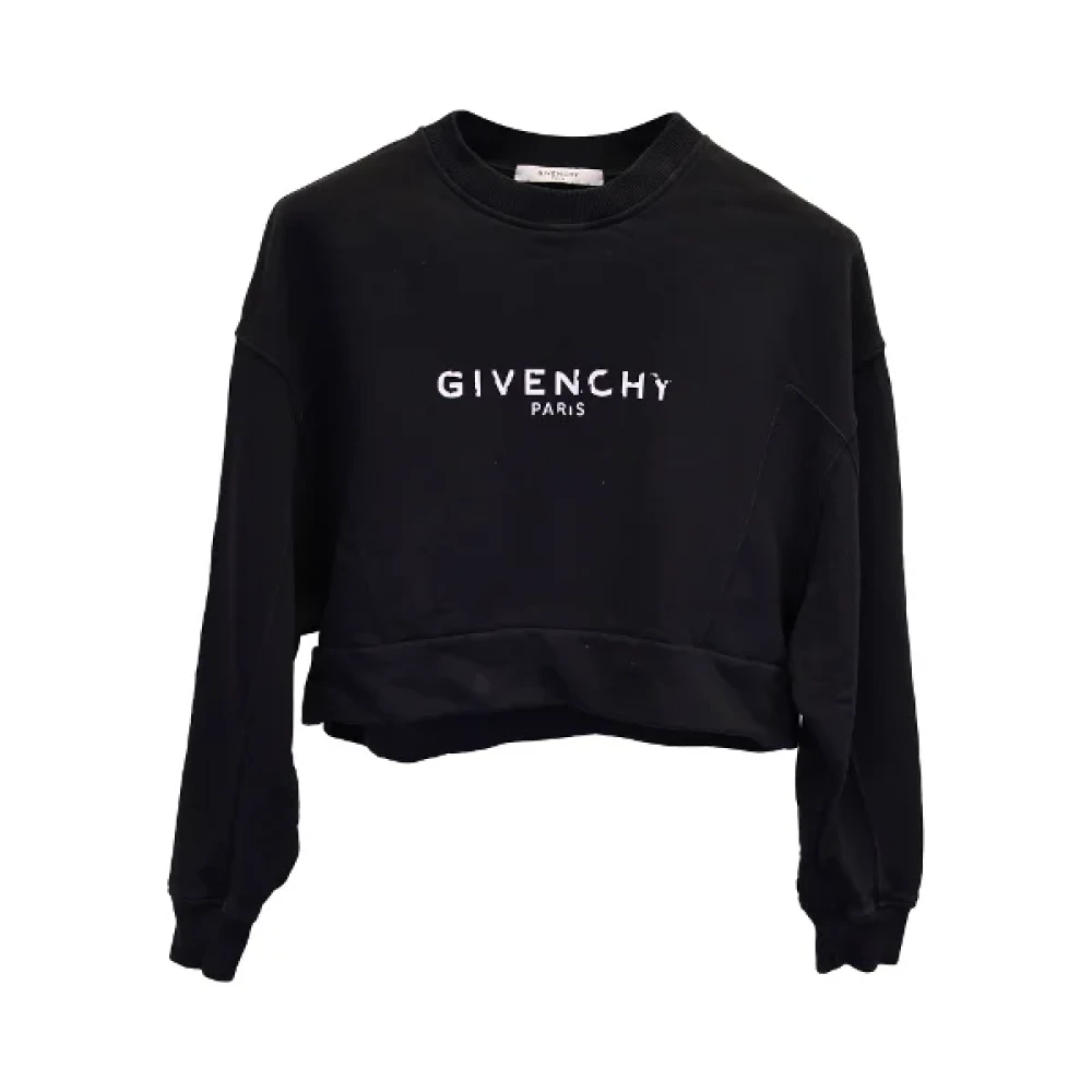 Givenchy Pre-owned Cotton outerwear Black Dames