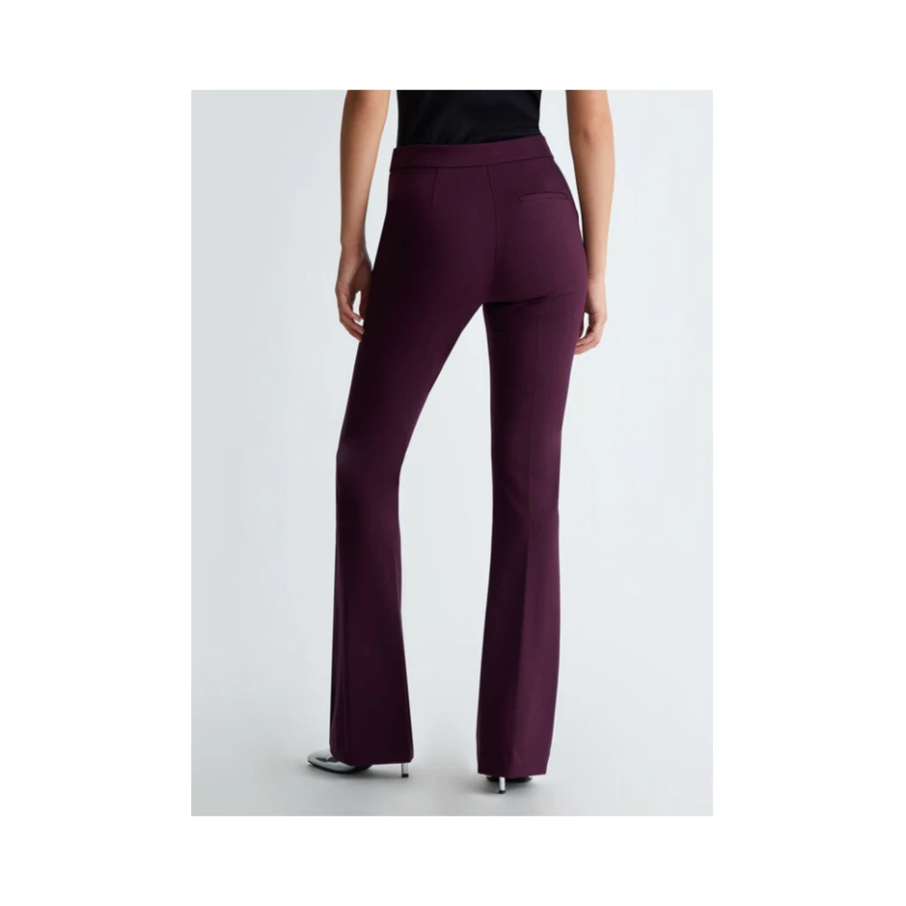 Liu Jo Flare stretch broek in Array stijl Red Dames