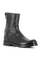 bottes-en-cuir-noir-a-fermeture-eclair