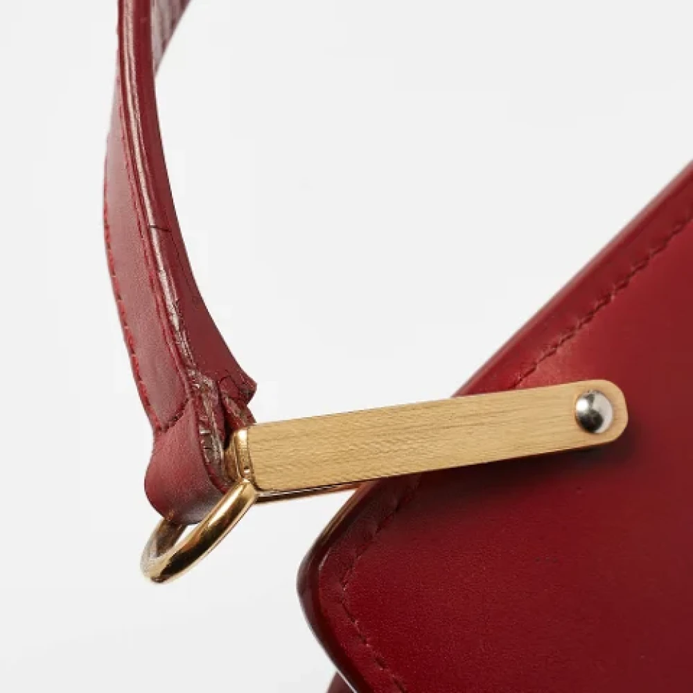 Balenciaga Vintage Pre-owned Leather balenciaga-bags Red Dames