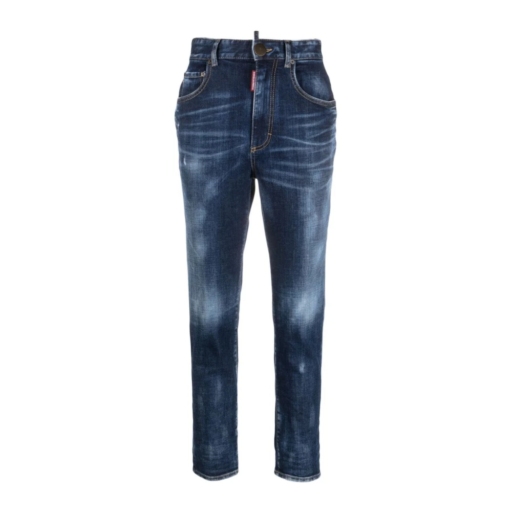 Dsquared2 Women's Blue Slim-Fit Jeans - Slim Fit Jeans - M - Jeans