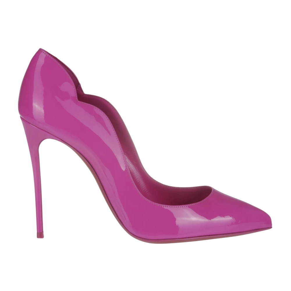 Christian Louboutin Elegante Patent Lining Pumps voor modebewuste vrouwen Pink Dames