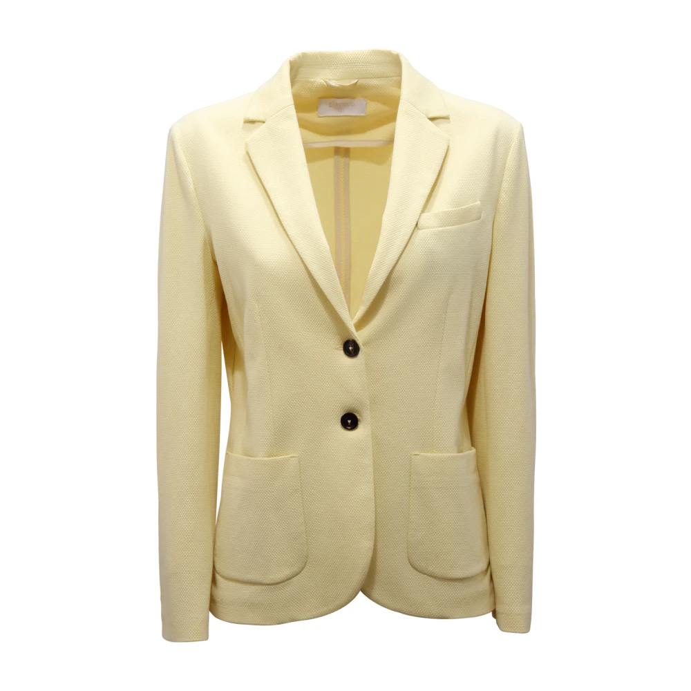 Circolo 1901 Women's Yellow Fd3380 Giacca S.f. Oxford