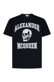 Czarne koszulki i pola od Alexander McQueen