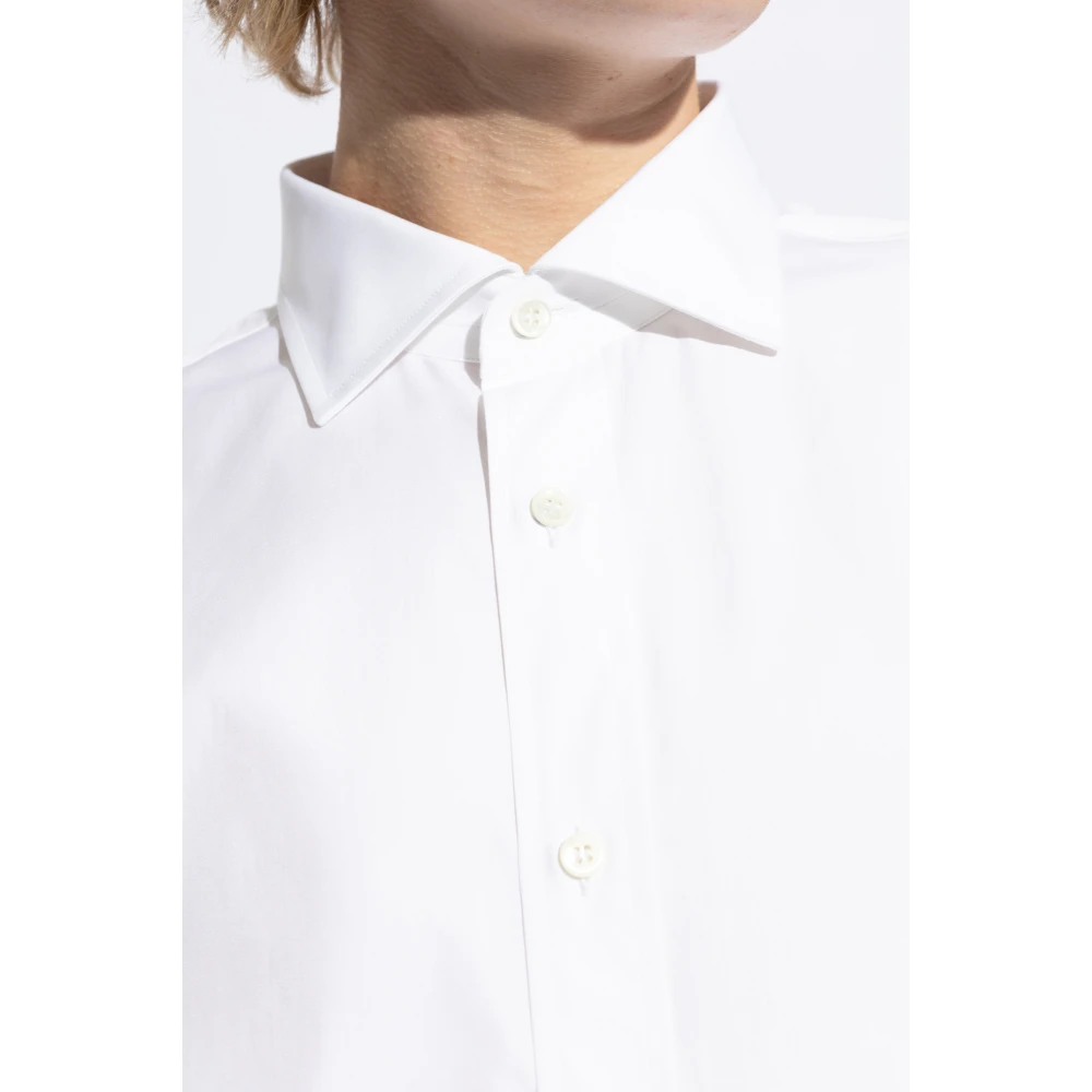 Brioni Klassiek Overhemd White Heren