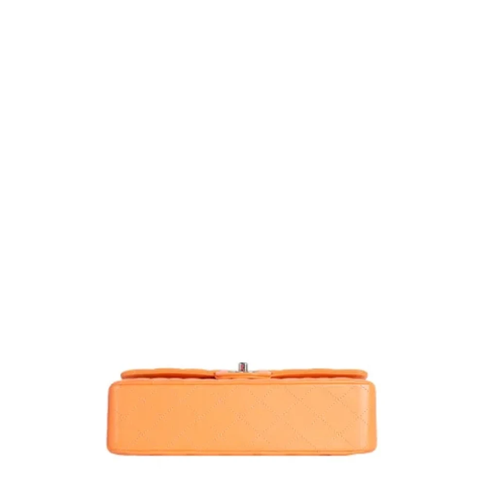 Chanel Vintage Pre-owned Leather chanel-bags Orange Dames