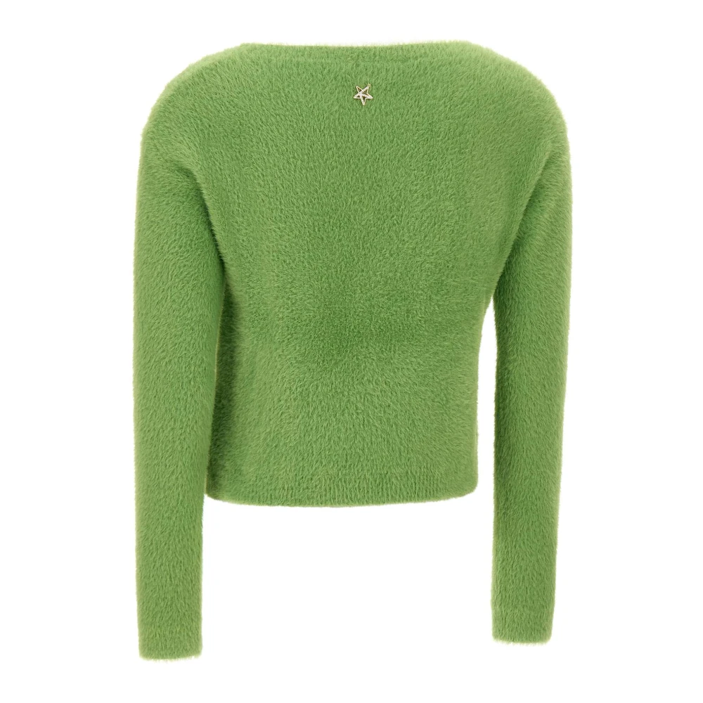 Kaos Bont Effect Groene Trui Italië Green Dames