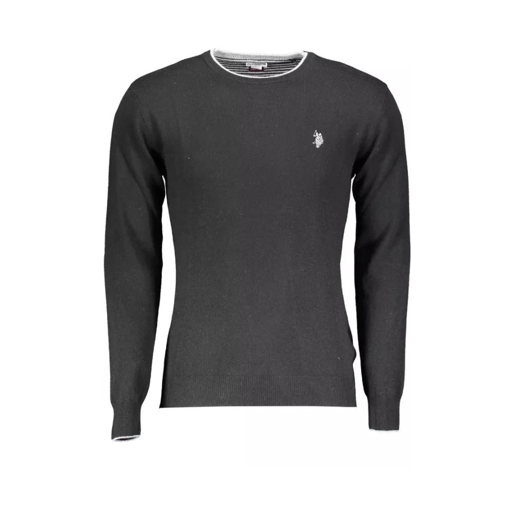 U.s. Polo Assn. Homme Noir Pulls, Taille: 2XL Pull En Laine Pour S