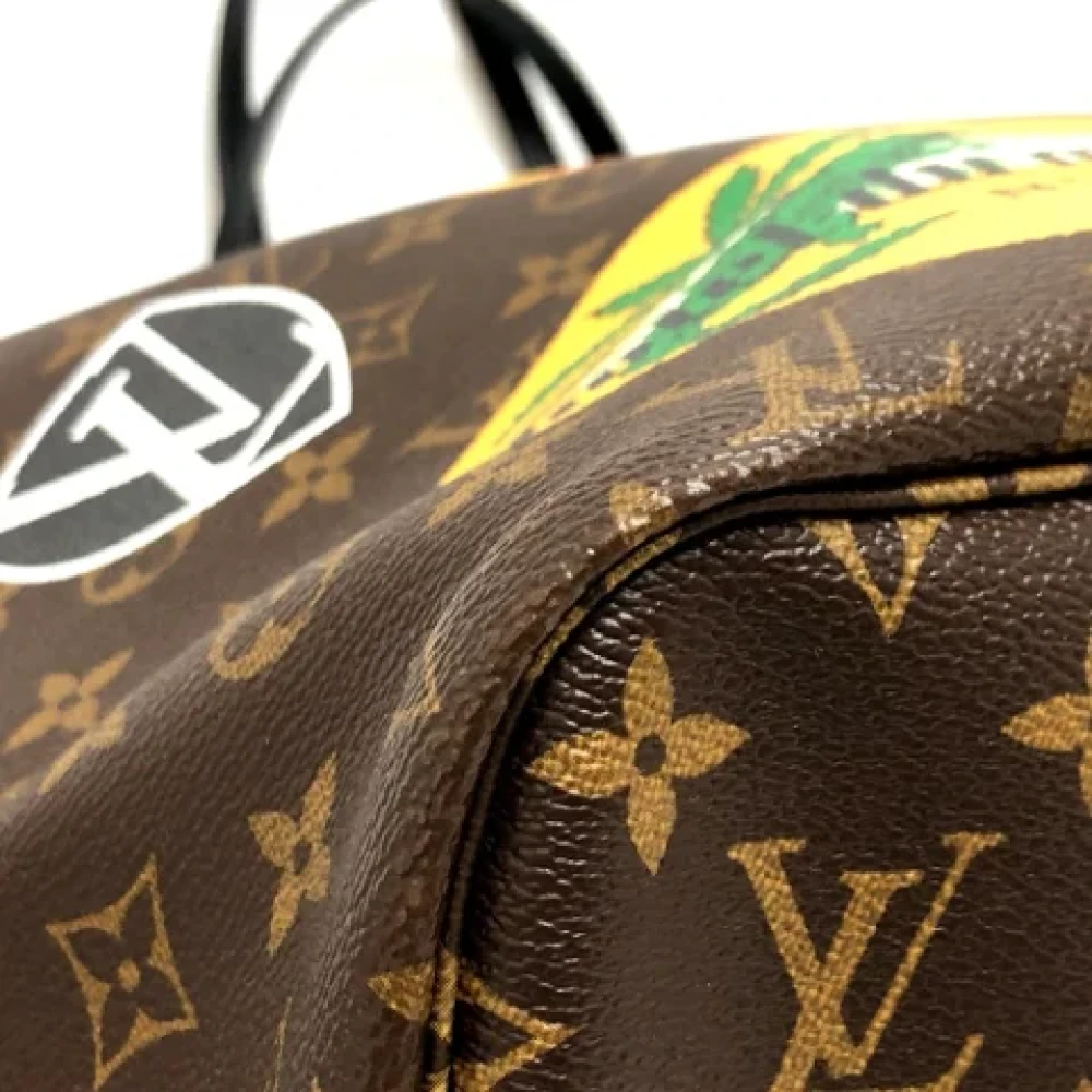 Louis Vuitton Vintage Pre-owned Canvas shoulder-bags Brown Dames